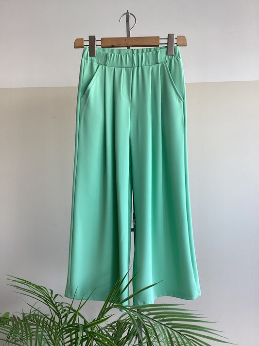 Pantalone A6213 tg 8-16 col verde menta